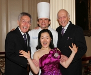 Norman Horowitz, Chef Raymond Hollander, Melvin Stecher, Jenny Chen