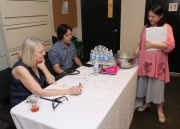 033 Gail Job, Oliver Markson and Judy Pang at contestant's information desk