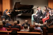 074 Yiying Niu charms the audience with her performance of Toccata by Gregory Spears