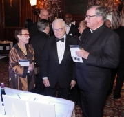 Marsha Waxman, Robert Waxman, President Jeffrey von Arx.jpg